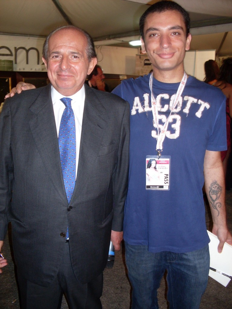 Foto con Giancarlo Magalli