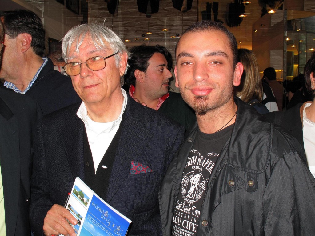 Foto con Milo Manara