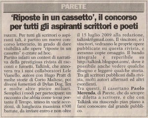 Gazzetta di Caserta 17-06-2009